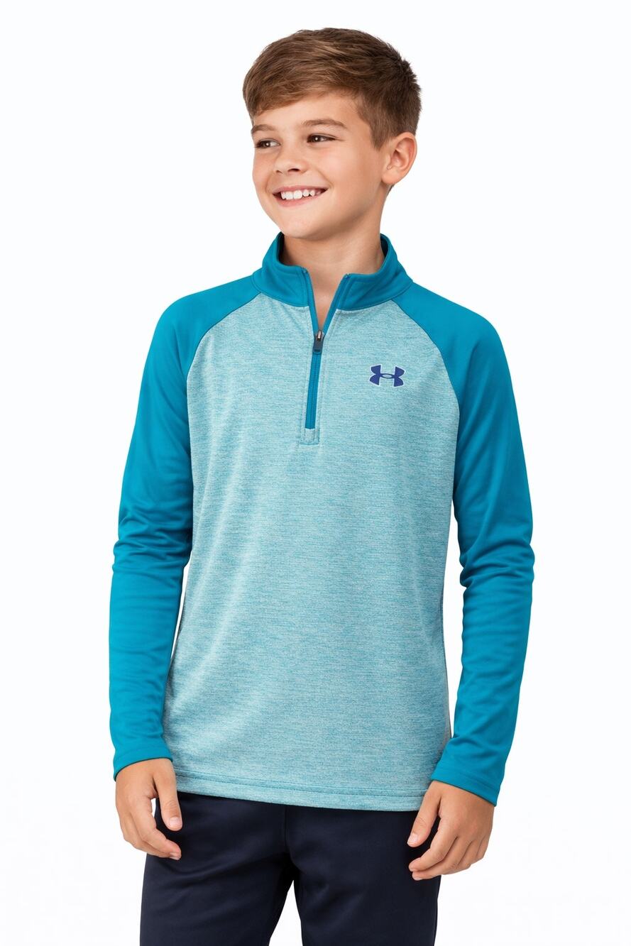 NWT Under Armour Youth L 1/2 Zip Pullover